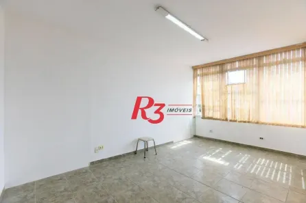 Sala Comercial para alugar, 29m² no Centro, Santos