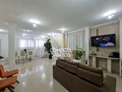 Casa com 4 Quartos para alugar, 250m² no Vila Mathias, Santos