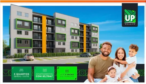 Apartamento com 3 Quartos à venda, 69m² no Planalto, Manaus