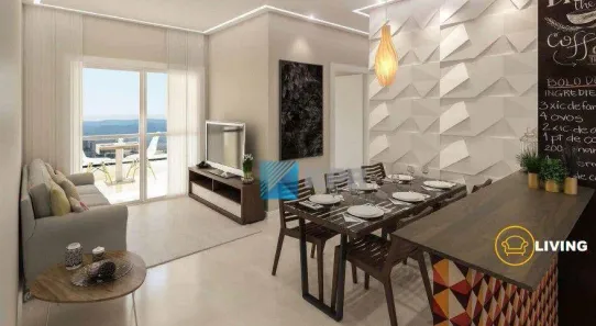 Apartamento com 2 Quartos à venda, 56m² no Jardim Califórnia, Jacareí