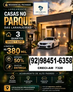 Casa de Condomínio com 3 Quartos à venda, 74m² no Flores, Manaus