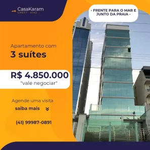 Apartamento com 3 Quartos à venda, 150m² no Centro, Itapema
