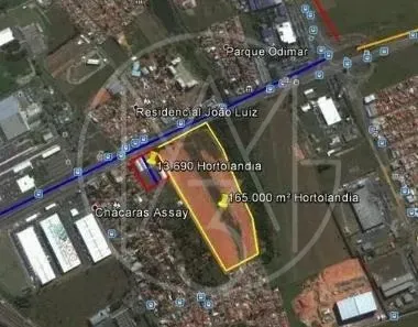 Lote/Terreno à venda, 8756m² no Chácaras Assay, Hortolândia