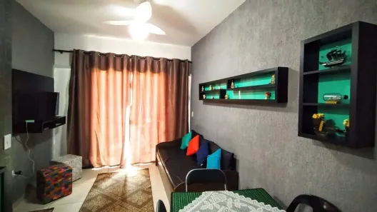 Apartamento com 2 Quartos para alugar, 50m² no Maranduba, Ubatuba