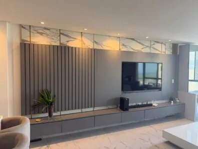 Apartamento com 4 Quartos para alugar, 174m² no Miramar, João Pessoa