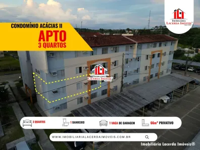 Apartamento com 3 Quartos à venda, 66m² no Japiim, Manaus