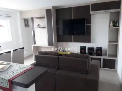 Apartamento com 2 Quartos para venda ou aluguel, 57m² no Vila Valparaíso, Santo André