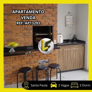 Apartamento com 3 Quartos à venda, 103m² no Santa Paula, São Caetano do Sul