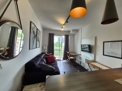 Apartamento com 1 Quarto para alugar, 58m² no Jardim Ampliação, São Paulo