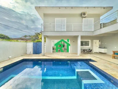 Casa de Condomínio com 4 Quartos à venda, 200m² no Balneario Praia do Perequê, Guarujá