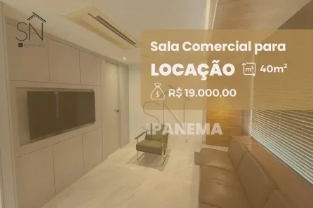 Apartamento para alugar, 48m² no Ipanema, Rio de Janeiro