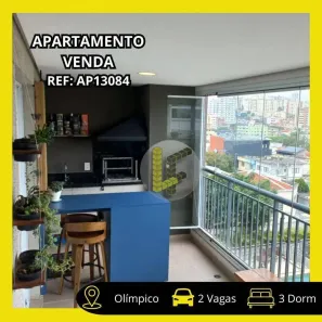 Apartamento com 3 Quartos à venda, 90m² no Olímpico, São Caetano do Sul