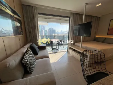 Flat com 1 Quarto para alugar, 36m² no Pinheiros, São Paulo