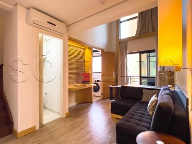 Flat com 1 Quarto à venda, 42m² no Moema, São Paulo