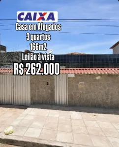 Casa com 3 Quartos à venda, 166m² no Mangueira, Recife