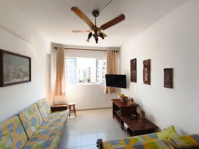 Apartamento com 1 Quarto à venda, 44m² no Jardim Las Palmas, Guarujá
