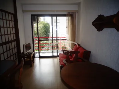 Flat com 1 Quarto para alugar, 35m² no Moema, São Paulo