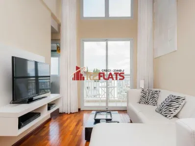 Flat com 1 Quarto para alugar, 50m² no Vila Andrade, São Paulo