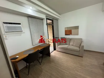 Flat com 1 Quarto para alugar, 37m² no Moema, São Paulo