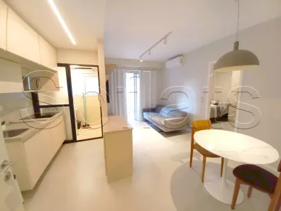 Apartamento com 1 Quarto para alugar, 46m² no Cidade Monções, São Paulo
