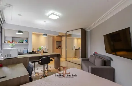 Apartamento com 1 Quarto para alugar, 37m² no Vila Nova Conceição, São Paulo