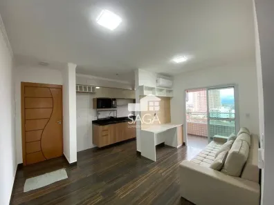 Apartamento com 2 Quartos para venda ou aluguel, 66m² no Guilhermina, Praia Grande