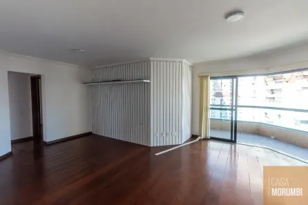 Apartamento com 3 Quartos para alugar, 126m² no Santo Amaro, São Paulo
