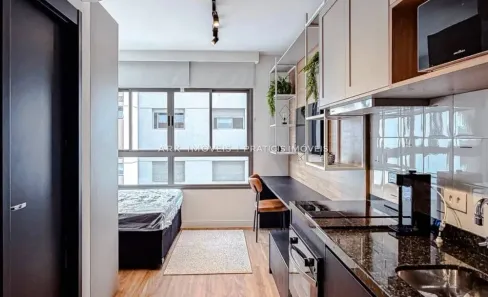 Apartamento com 1 Quarto para alugar, 24m² no Vila Firmiano Pinto, São Paulo