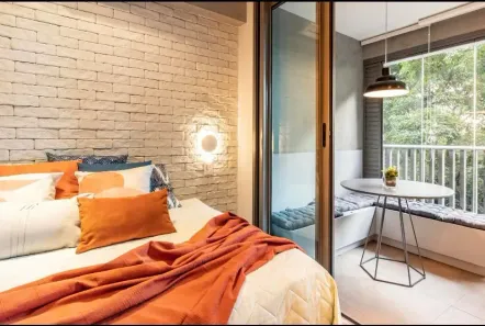 Apartamento com 1 Quarto para alugar, 26m² no Sumarezinho, São Paulo