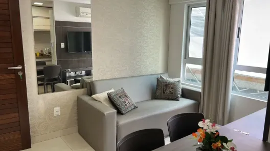 Apartamento com 1 Quarto para alugar, 35m² no Cabo Branco, João Pessoa