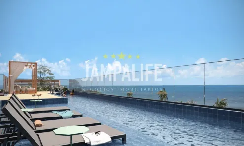 Apartamento com 1 Quarto à venda, 46m² no Cabo Branco, João Pessoa