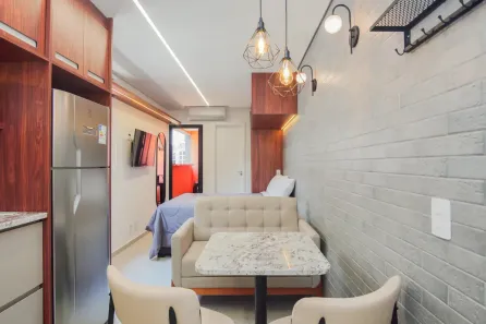 Apartamento com 1 Quarto para alugar, 25m² no Vila Buarque, São Paulo