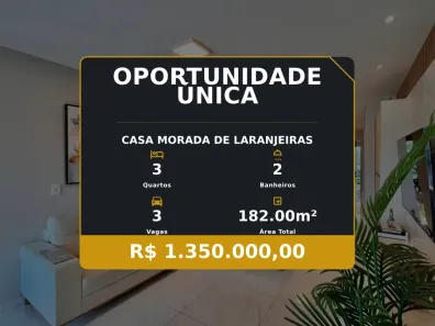 Casa com 3 Quartos à venda, 182m² no Morada de Laranjeiras, Serra