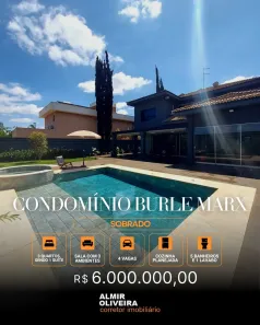 Casa de Condomínio com 3 Quartos à venda, 550m² no Jardim Recreio dos Bandeirantes, Sertãozinho