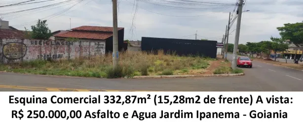 Lote/Terreno à venda, 332m² no Jardim Ipanema, Goiânia