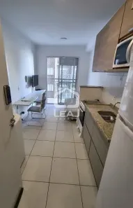 Apartamento com 1 Quarto para alugar, 27m² no Jardim Caravelas, São Paulo