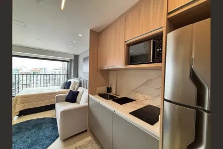 Kitnet com 1 Quarto à venda, 25m² no Indianópolis, São Paulo