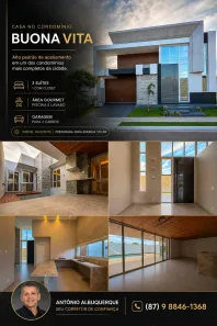 Casa de Condomínio com 3 Quartos à venda, 200m² no Centro, Petrolina