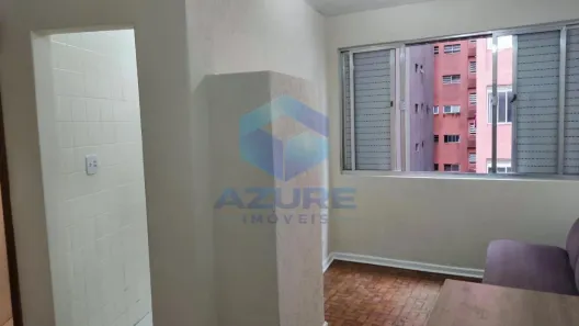 Kitnet para alugar, 35m² no Itararé, São Vicente