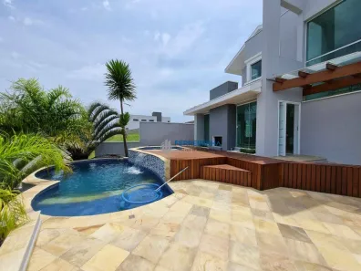 Casa de Condomínio com 4 Quartos para venda ou aluguel, 440m² no Condomínio Residencial Jaguary, São José dos Campos