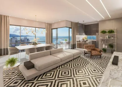 Apartamento com 3 Quartos à venda, 134m² no Perequê, Porto Belo