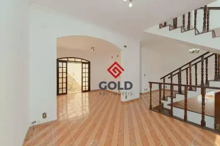 Sobrado com 3 Quartos para alugar, 257m² no Parque das Nações, Santo André