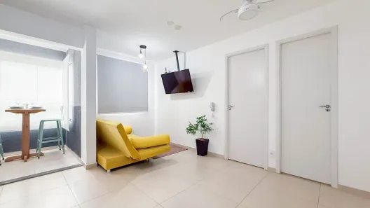 Apartamento com 1 Quarto para alugar, 33m² no Água Branca, São Paulo