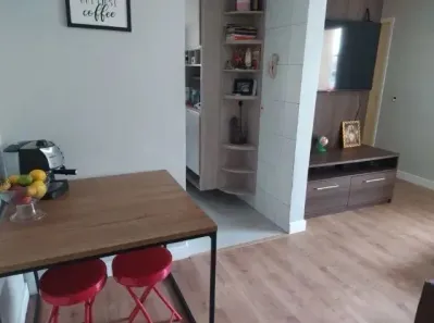 Apartamento com 2 Quartos à venda, 48m² no Campos Elíseos, Taubaté