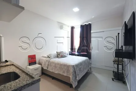 Flat com 1 Quarto para alugar, 32m² no República, São Paulo