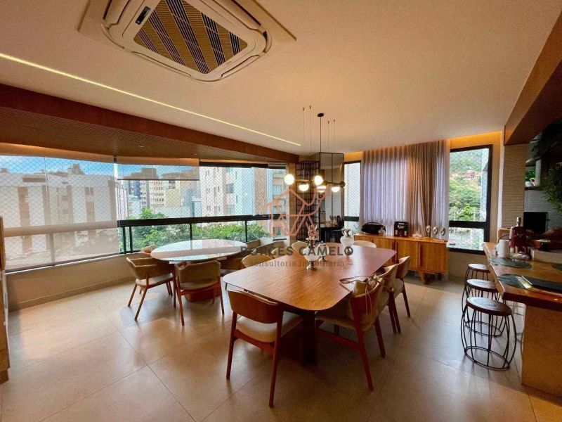 Apartamento com 4 quartos — Sion, Belo Horizonte
