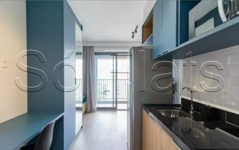 Flat com 1 Quarto para alugar, 27m² no Brooklin Paulista, São Paulo