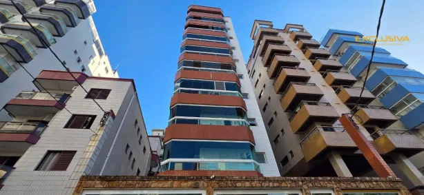 Apartamento com 1 Quarto para venda ou aluguel, 48m² no Guilhermina, Praia Grande