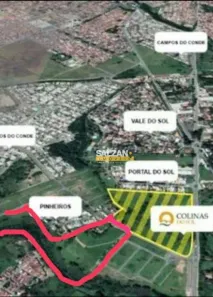Lote/Terreno à venda, 77000m² no Bairro dos Guedes, Tremembé