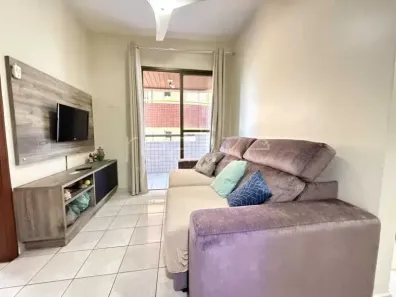 Apartamento com 1 Quarto para alugar, 44m² no Guilhermina, Praia Grande